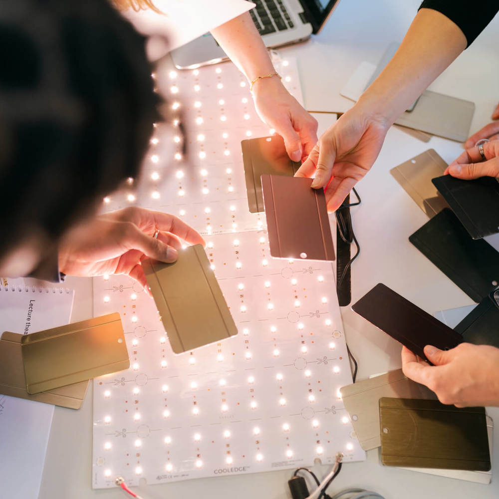 Female Electrical Engineer Test Materials For Lighting With Team This Is Engineering Tie Pavlina