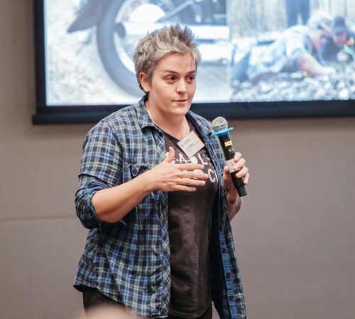 Dr Leanda presenting during Session 2