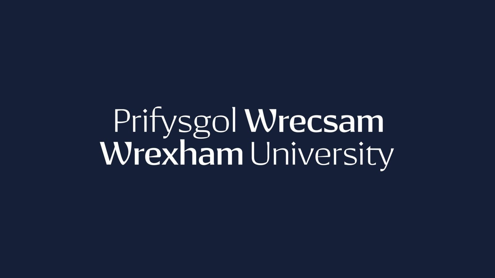 wrexham university logo