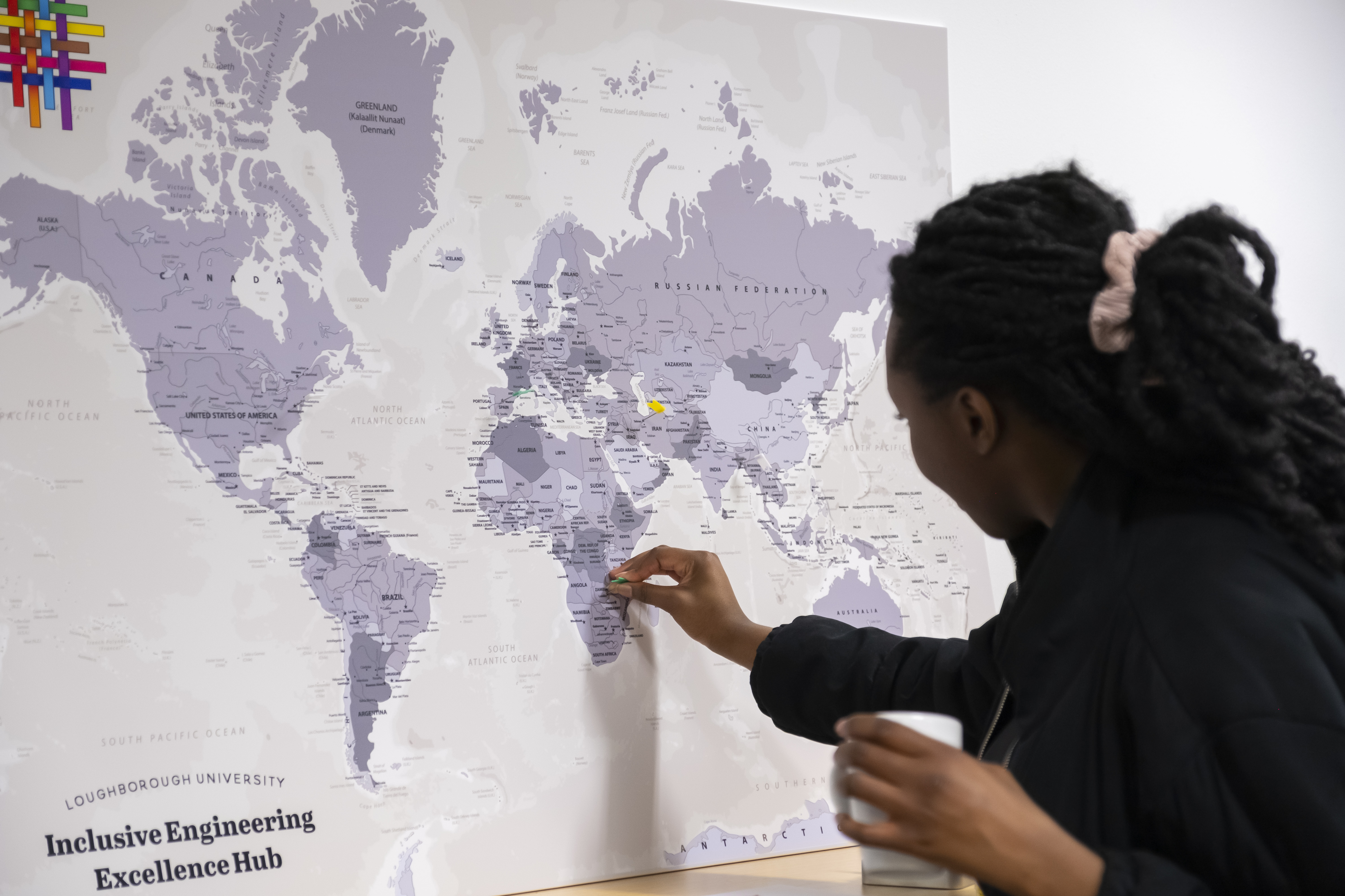 Loughborough University students use the Inclusive Engineering Excellence Hub, created with support and funding from our Diversity Impact Programme © Phil Wilson