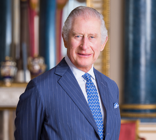 Portrait of King Charles III